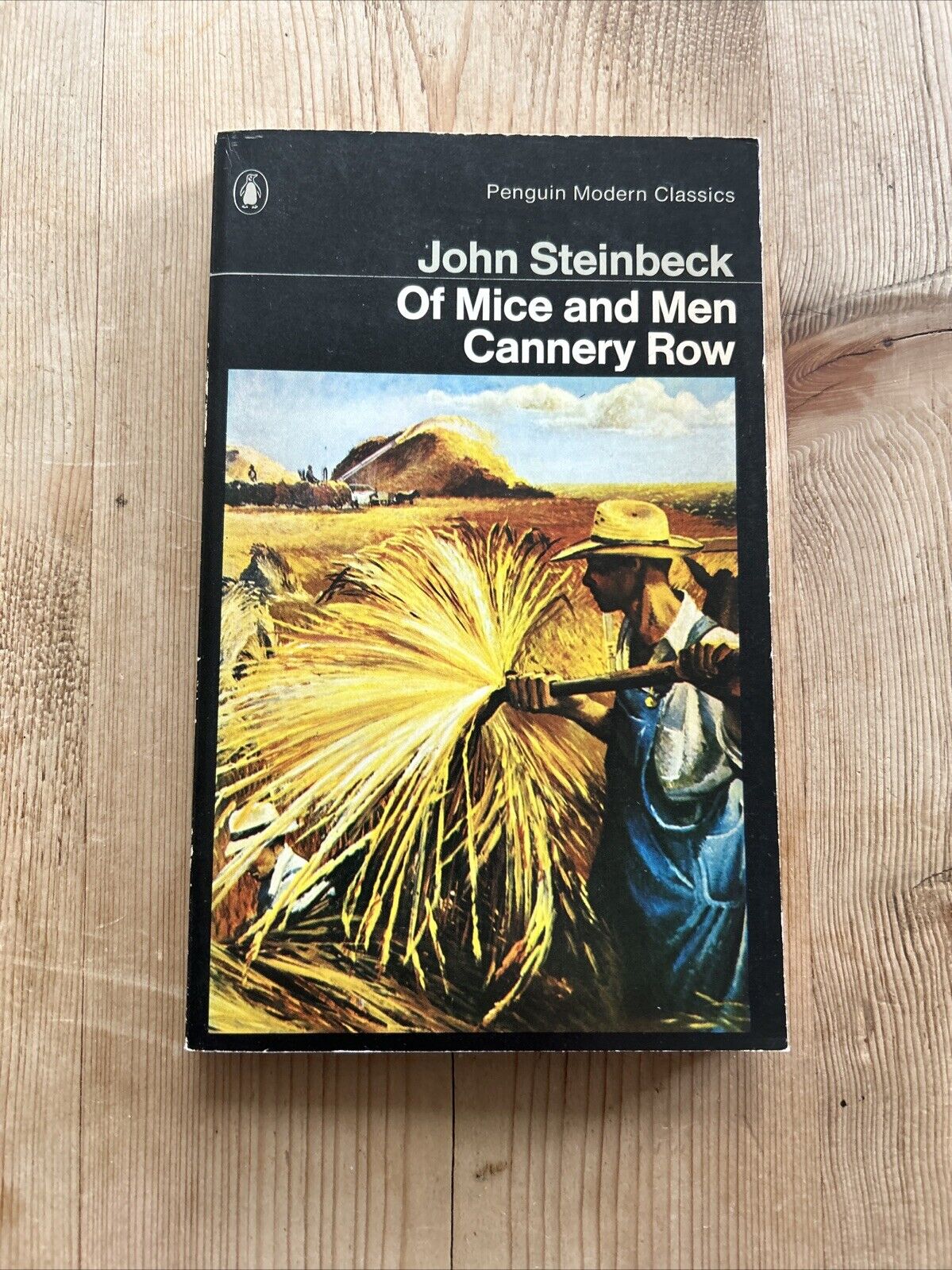 OF MICE AND MEN CANNERY ROW John Steinbeck - Penguin Modern Classics 1971