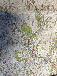 PEEBLES & GALASHIELS Scotland Ordnance Survey One Inch Sheet 80 Popular 1945