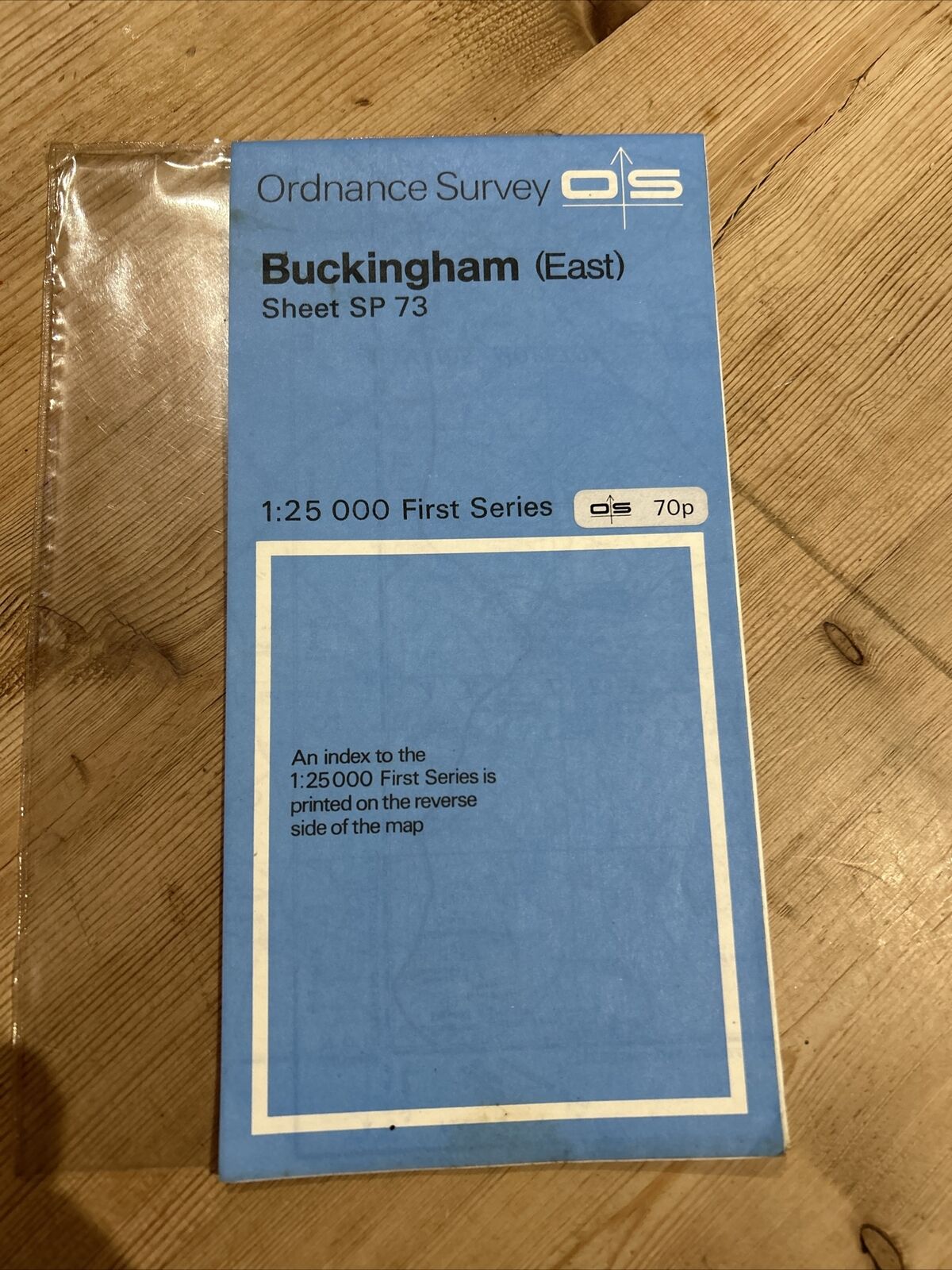 BUCKINGHAM East Ordnance Survey 1:25,000 First Series Sheet SP73 1956 Adstock