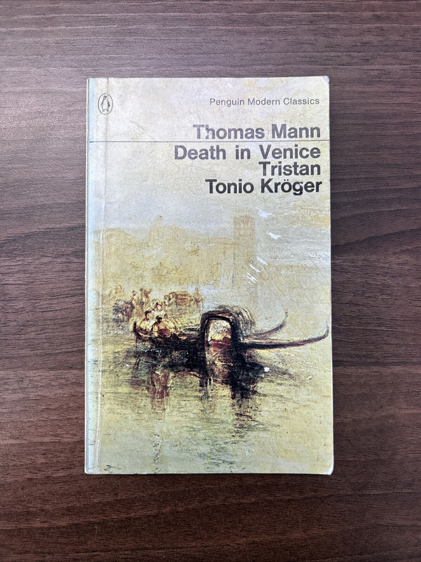 DEATH IN VENICE, TRISTAN, TONIO KROGER Thomas Mann Penguin Modern Classics 1975