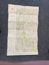 OXFORD & NEWBURY Ordnance Survey Map 1967 No 158