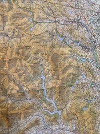 Ordnance Survey - One Inch Tourist Map PEAK DISTRICT 1963