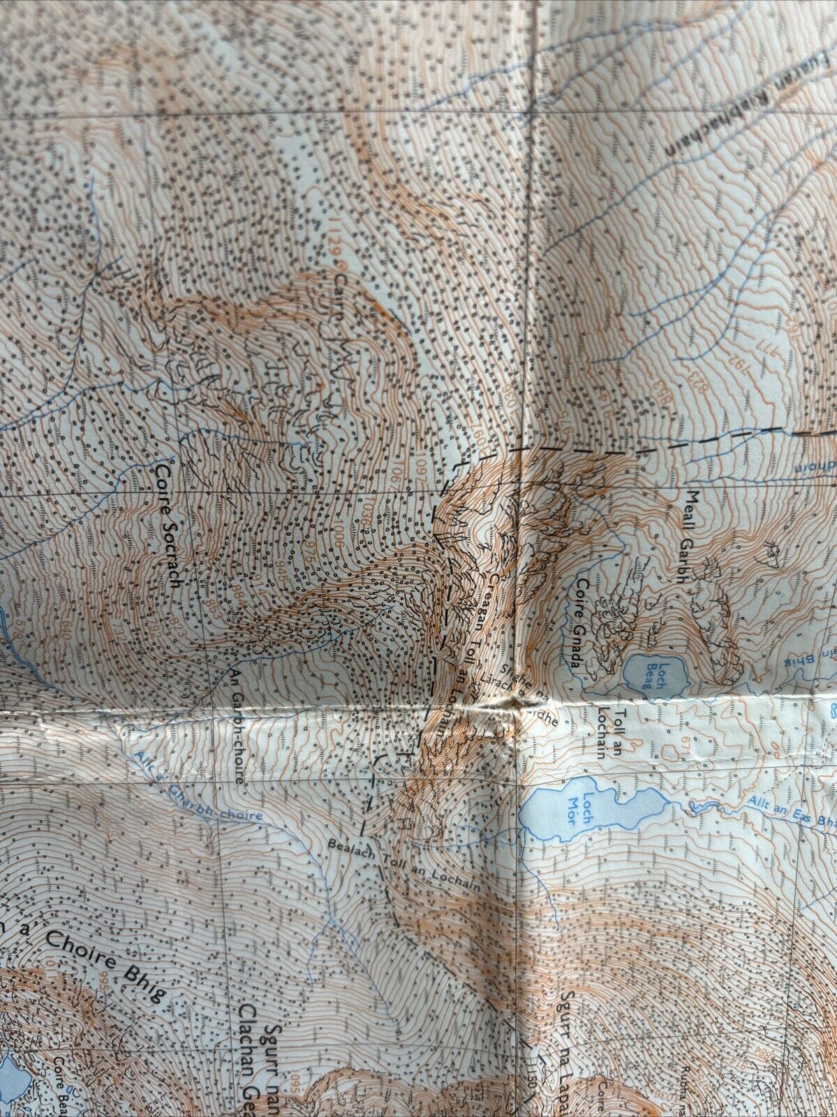 LOCH MULLARDOCH Ordnance Survey Map Pathfinder NH 03/13 1976 Killilan Forest