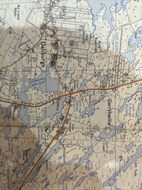 DALIBURGH Ordnance Survey Second Series Pathfinder Sheet NF72/82 1977 Stuley