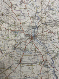 BANBURY No 145 1953 Paper Seventh Series Ordnance Survey One Inch Map Woodstock