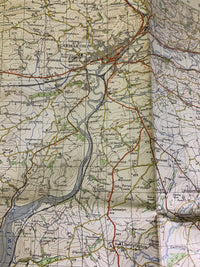 Carmarthen & Tenby South Wales -  Ordnance Survey Map One Inch 1966 Sheet 152