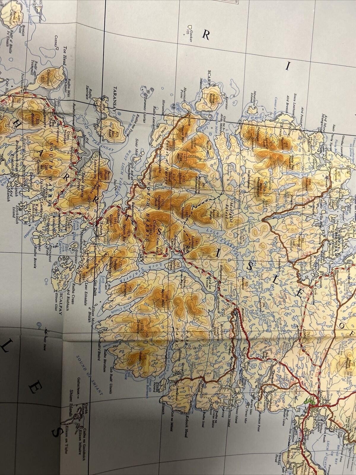 NORTH WEST SCOTLAND 1962 Ordnance Survey Fifth Series Quarter Inch Map Sheet 2