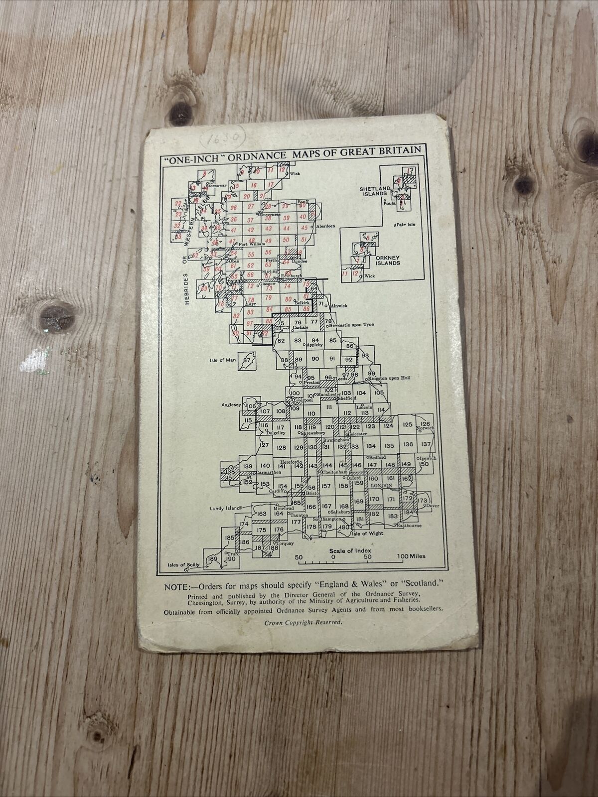 WESTON SUPER MERE Ordnance Survey Paper Sixth Series 1946 Sheet 165 One Inch