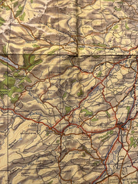 WALES & THE MARCHES Ordnance Survey Quarter Inch Map 1963 1967 Revision