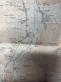 INNERLEITHEN Pathfinder NT23/33 Ordnance Survey 1968 Walkerburn