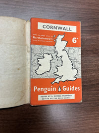 CORNWALL - Penguin Guides No G3 1939 Paperback Dust Jacket