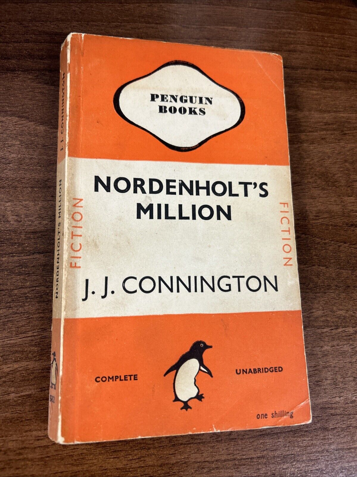 NORDENHOLTS MILLION J J Connington Penguin Books No 582 1946 First Edition