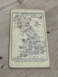 KINGUSSIE Ordnance Survey One Inch Sheet 43 Popular Ed 1947 Aviemore Ben Macdhui