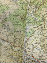 Bala & Welshpool Vyrnwy Wales -  Ordnance Survey Map One Inch 1967 Sheet 117