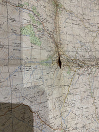 TEESDALE Ordnance Survey One Inch Map 84 Acceptable Condition 1964 Revised