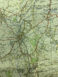 Frome Wells Zeals - Ordnance Survey Seventh Series One Inch Map 1959 Sheet 166