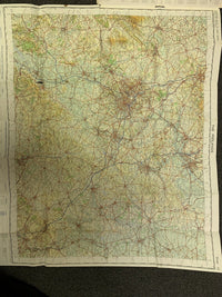 The Midlands  - Ordnance Survey Map Quarter Inch Sheet 13 - 1973