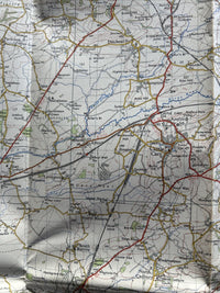 FROME Ordnance Survey Seventh Series Paper One Inch Map Sheet 166 1959 Radstock