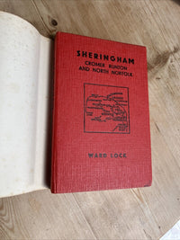 SHERINGHAM CROMER RUNTON North Norfolk Ward Locks Red Guide Dust Jacket Maps