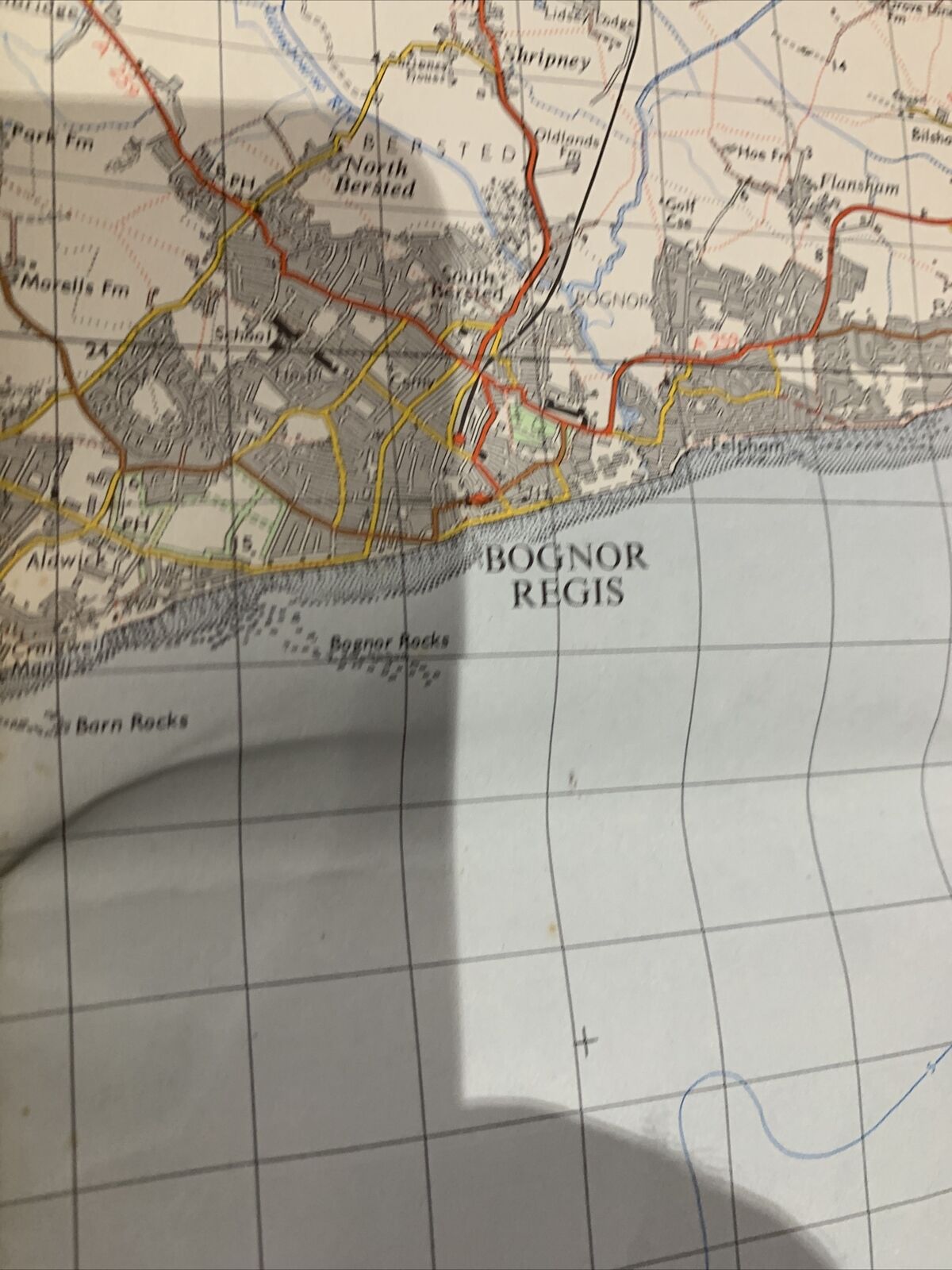 CHICHESTER Ordnance Survey One Inch Sheet 181 1970  Portsmouth Bognor Regis