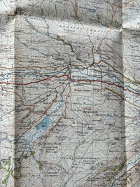 ASKRIGG & SETTLE Ordnance Survey Sixth Ed  1 inch 1947 Sheet 90 paper