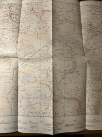 TRAWDEN Ordnance Survey Sheet SD93 1:25,000 First Series 1954 Cockridge