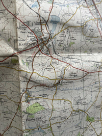 COVENTRY & RUGBY Ordnance Survey Seventh Series One inch 1961 Sheet 132 Hinckley