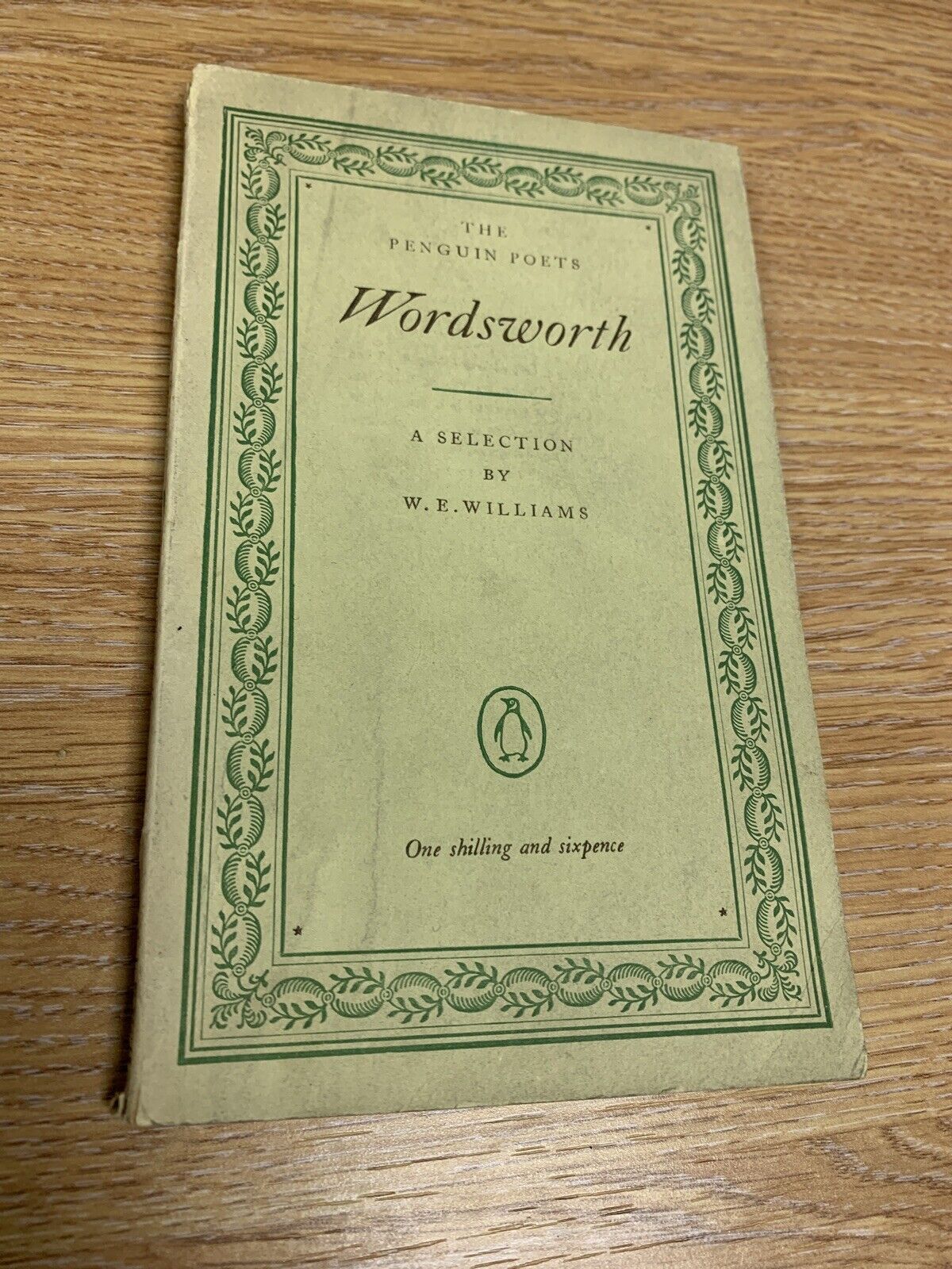 Penguin Poets - Wordsworth 1950 No D2 Penguin Books