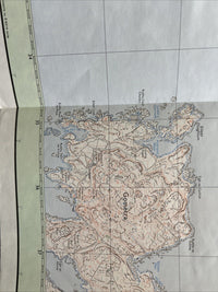 TRESHNISH ISLES Ordnance Survey Map Pathfinder 315 1977 Gometra