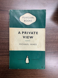 A PRIVATE VIEW - Michael Innes - Penguin Green Crime Paperback 1958 No 1287