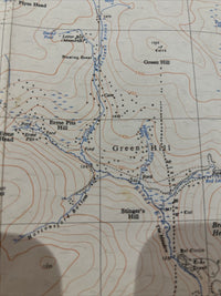 BRENT MOOR 1959 Ordnance Survey Sheet SX66 2 & Half Inch MAP Devon Hayford Hall