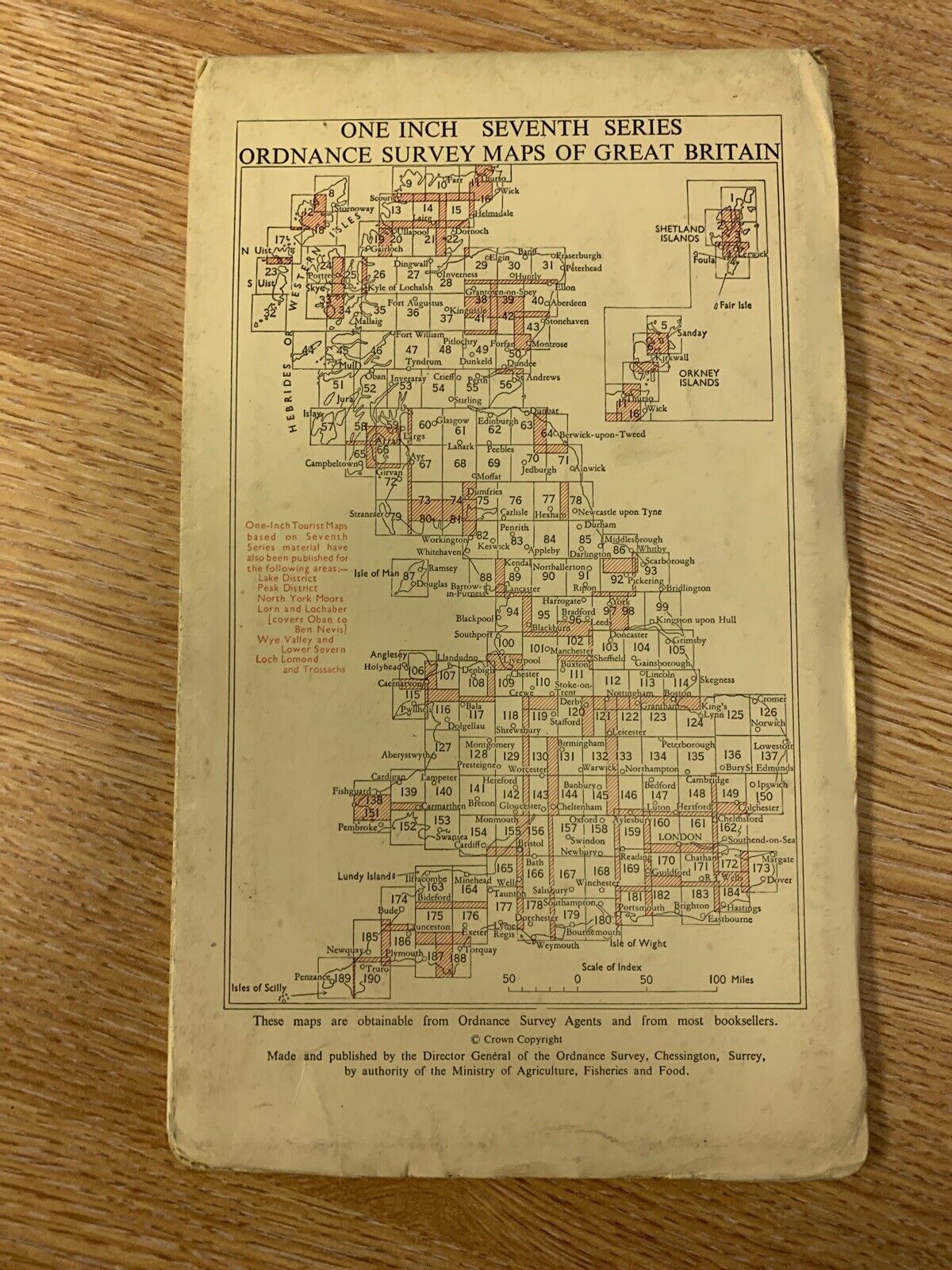 Frome Wells Zeals - Ordnance Survey Seventh Series One Inch Map 1959 Sheet 166