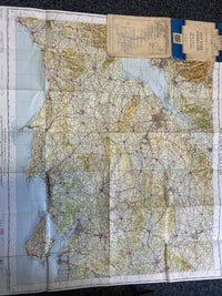 SOUTHERN ENGLAND Sheet 16 Fifth Series Paper Ordnance Survey Quarter Inch 1962