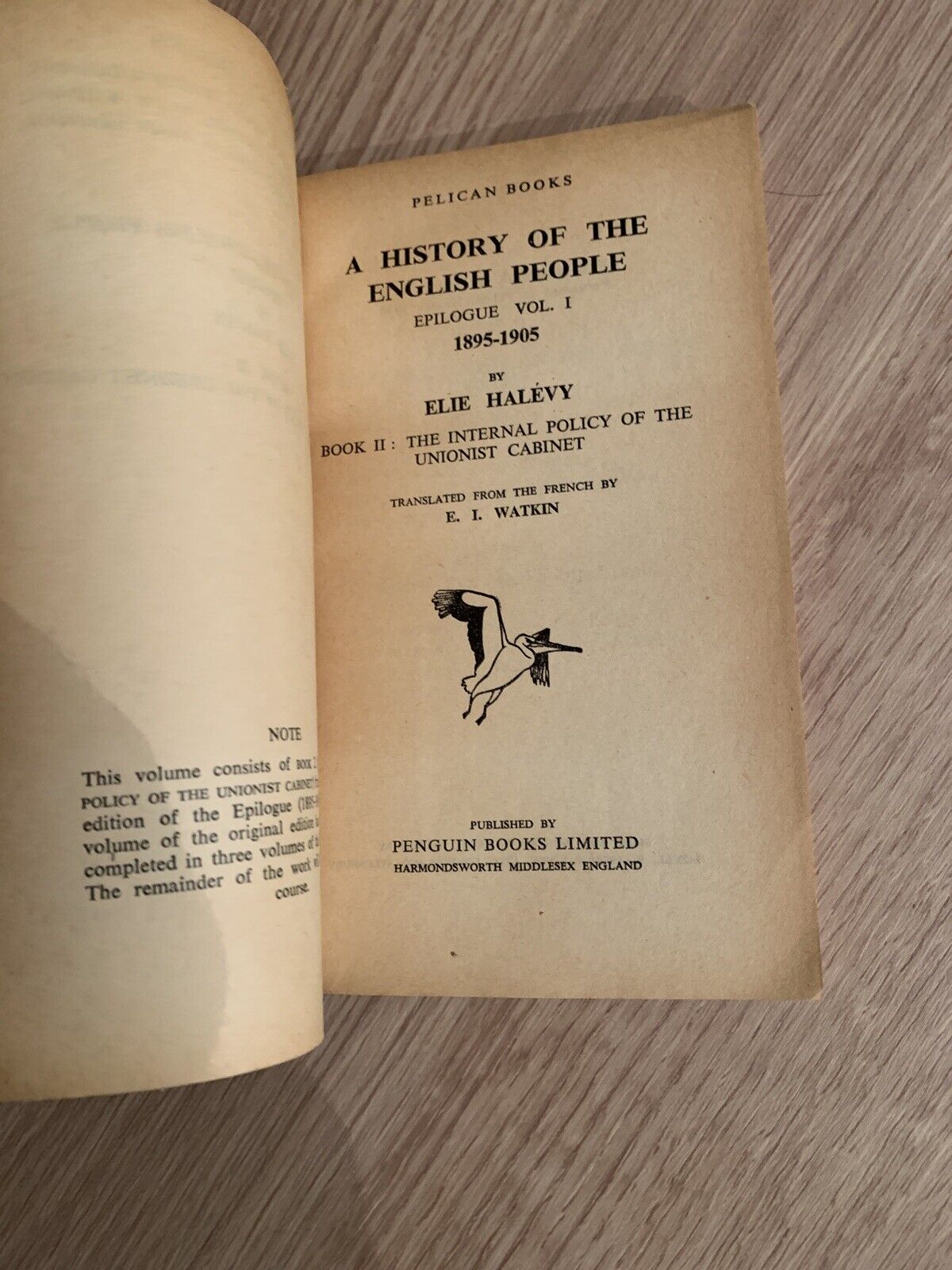 History Of The English People 1895 -1905 Book 2 By Elie Halevy - Pelican Books  