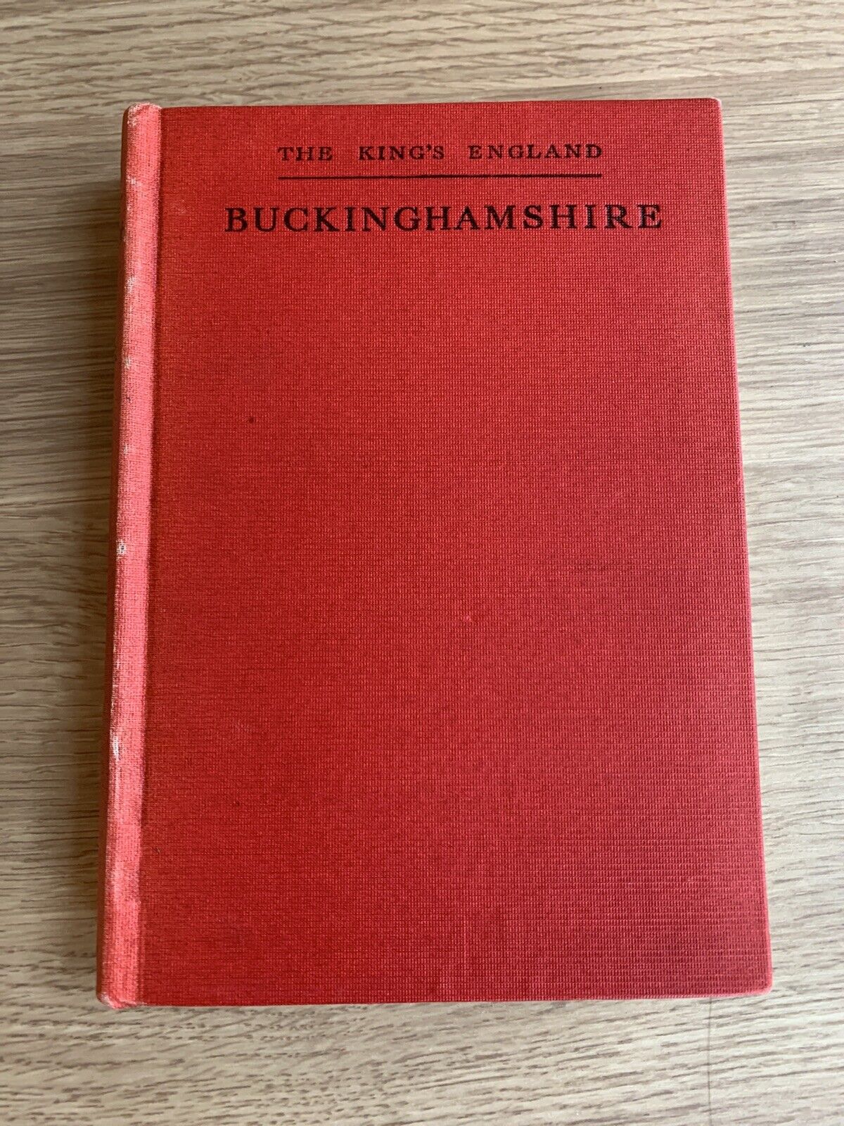 The King’s England : Buckinghamshire 1942 Hardback Arthur Mee Sepia Plates 