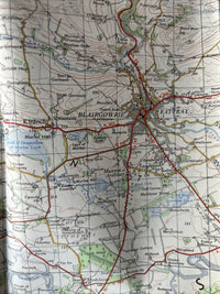 BLAIRGOWRIE Scotland - Ordnance Survey Map One Inch 1958  Sheet 49 Pitlochry