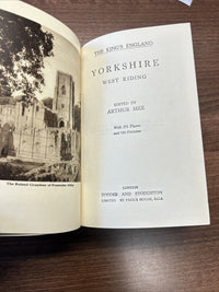 The KING’S ENGLAND : YORKSHIRE WEST RIDING 1950 Hardback Arthur Mee Plates