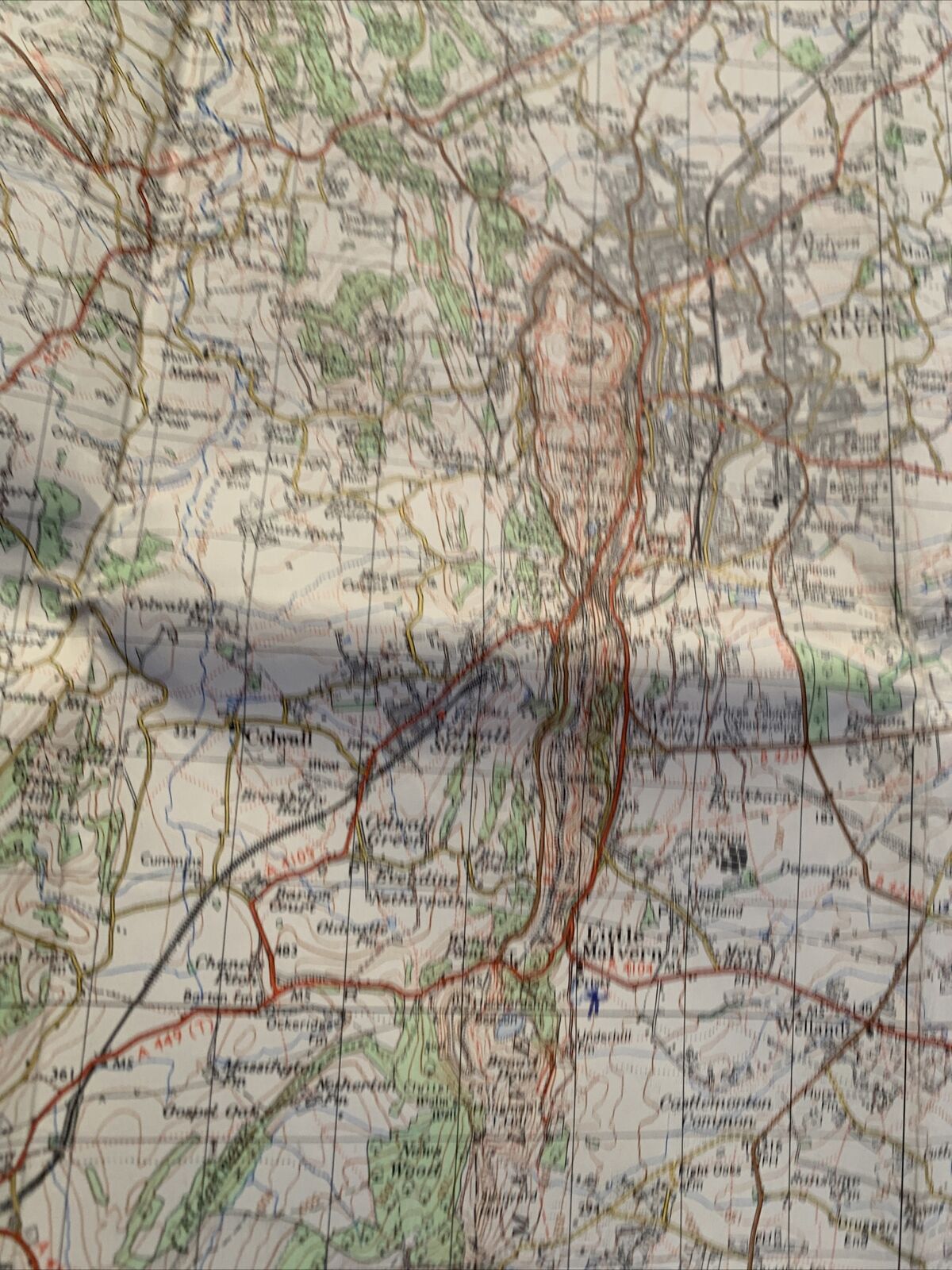 Gloucester & Malvern Ordnance Survey One Inch Map Sheet 143 1968 Cheltenham