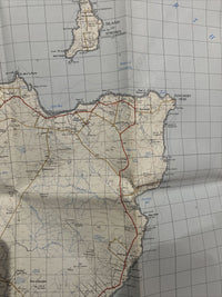 PENTLAND FIRTH 1958 Edition Ordnance Survey One Inch Map Sheet 7 Stroma Hoy