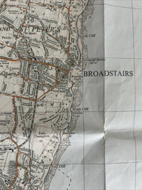 MARGATE Ordnance Survey First Series Sheet TR36 1:25,000 1961 Ramsgate Thanet