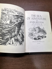THE SEA OF ADVENTURE By Enid Blyton 1950 Hardback Illustrated