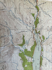 KILLIN & LOCH RANNOCH Ordnance Survey One Inch Sheet 55 Popular Ed 1947 Cloth