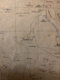 BODMIN MOOR East - Ordnance Survey 2 And A Half Inch Map 1:25000 1963 Sheet SX27