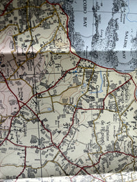 GUERNSEY Ordnance Survey Three Inch Map Good Condition 1955/6 Re Channel Islands