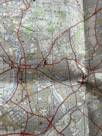 LONDON S W 1970 Edition Ordnance Survey One Inch Map No 170 Guildford Reigate