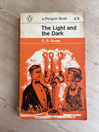 THE LIGHT AND THE DARK - CP SNOW - Penguin Books No 1824 1964 Cambridge