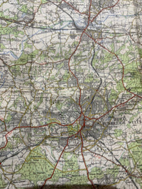 LONDON South East Ordnance Survey Seventh Series CLOTH 1-inch 1964 Sheet 171