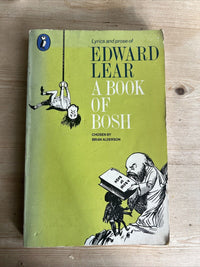 A BOOK OF BOSH Edward Lear - Puffin Books 1975 PS665 Lyrics Limericks Nonsense