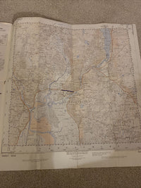 HAVERTHWAITE Ordnance Survey 2 And A Half Inch Map 1:25000 1966 Sheet SD38 Lakes