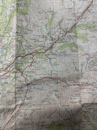 DOLGELLAU Ordnance Survey CLOTH Map 1953 Sheet 116 Seventh Series Portmadoc